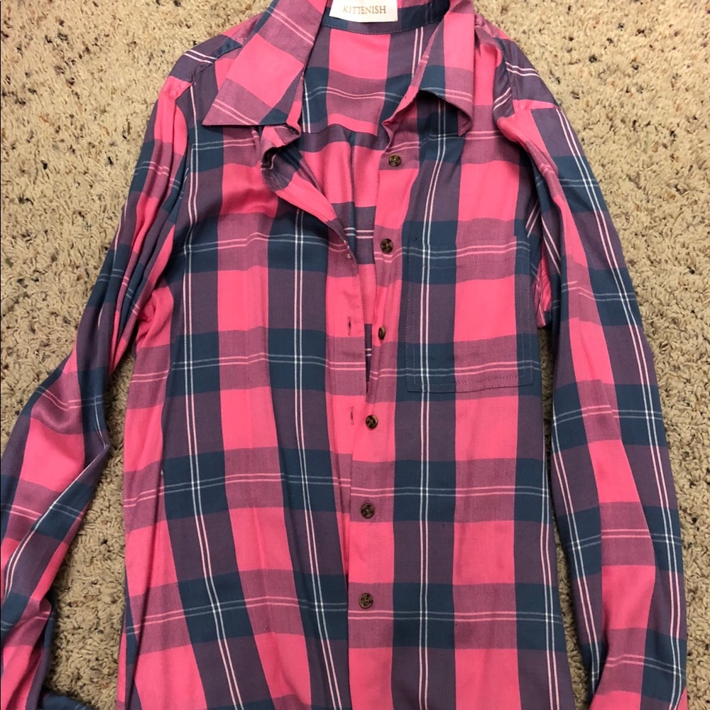 Kittenish flannel!